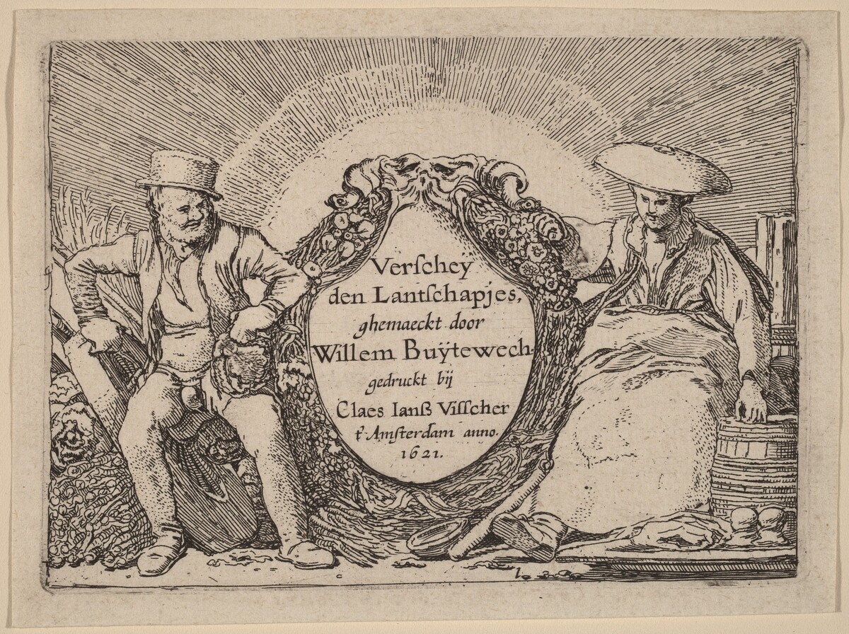 Title Plate by Willem Buytewech