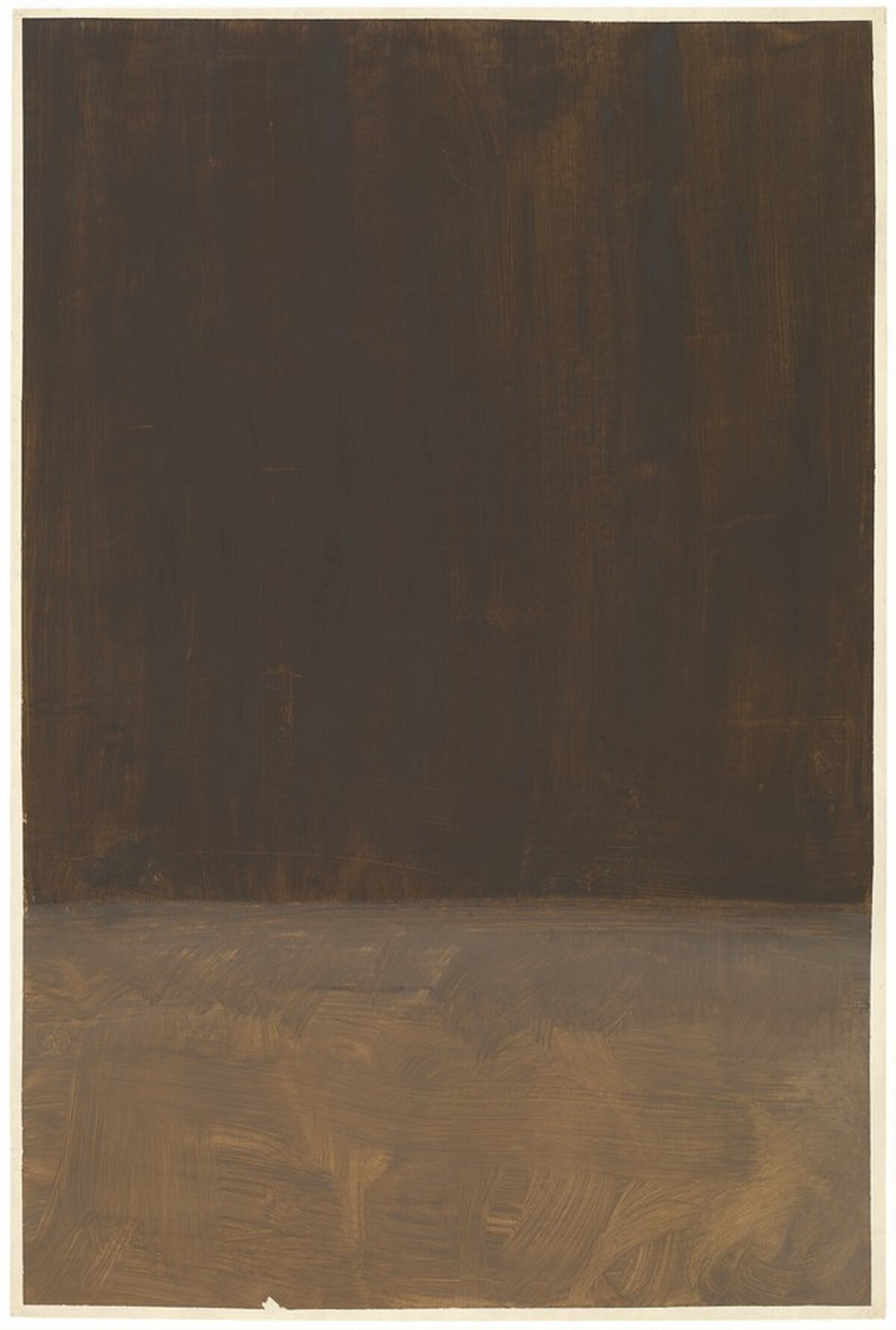 Untitled (Brown and gray) by Mark Rothko