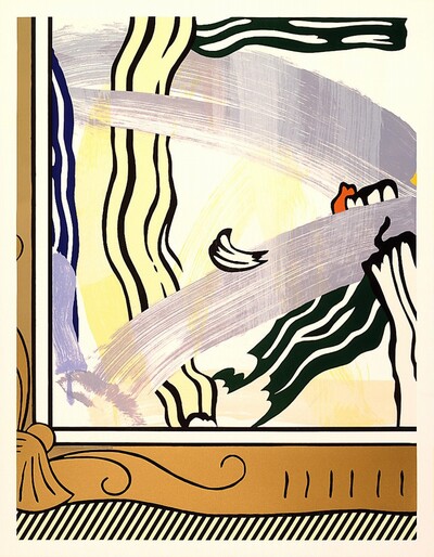 Painting in Gold Frame
