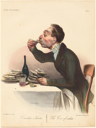 L'amateur d'huitres