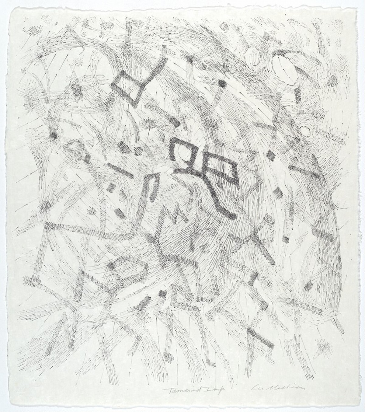 Meditations in Thin Air by Lee Mullican