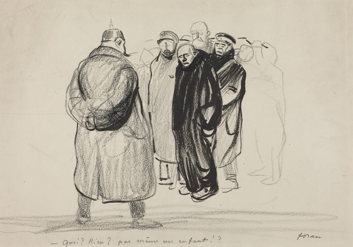 Bredouilles,  l'Equipage d'un Zeppelin by Jean-Louis Forain