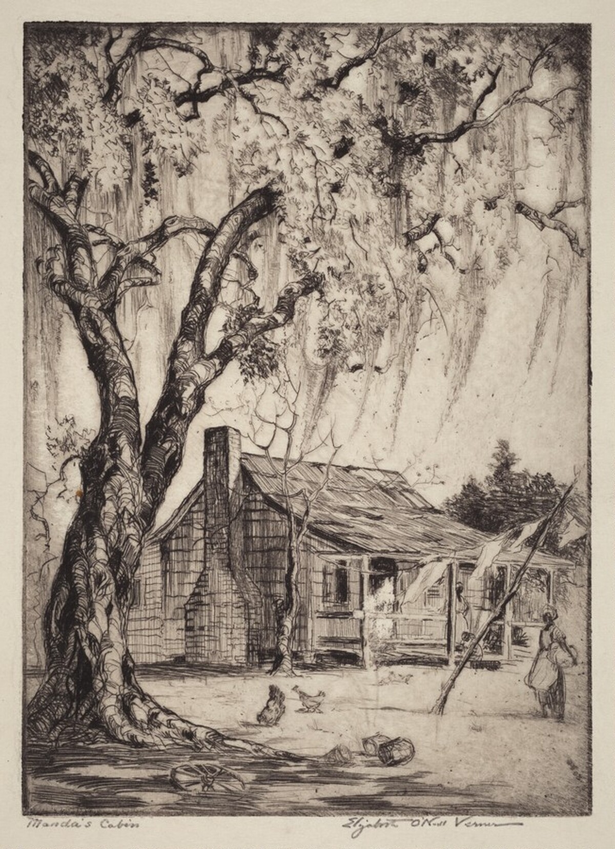 Manda's Cabin by Elizabeth O'Neill Verner