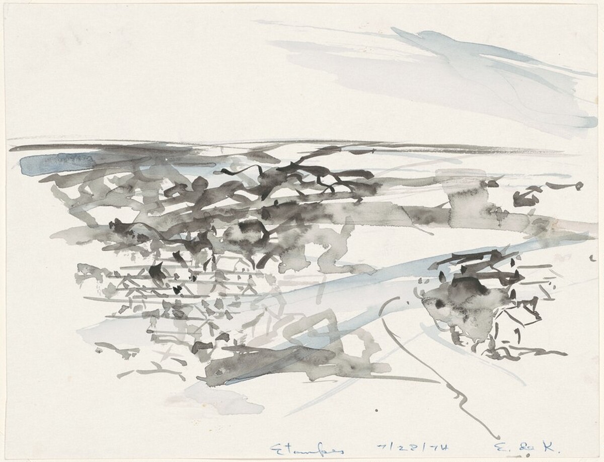 Etampes by Elaine de Kooning