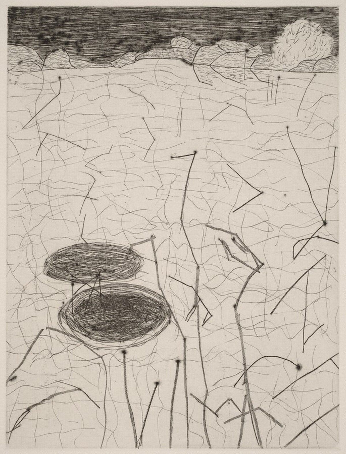 Landscape #2 by Francesco Clemente