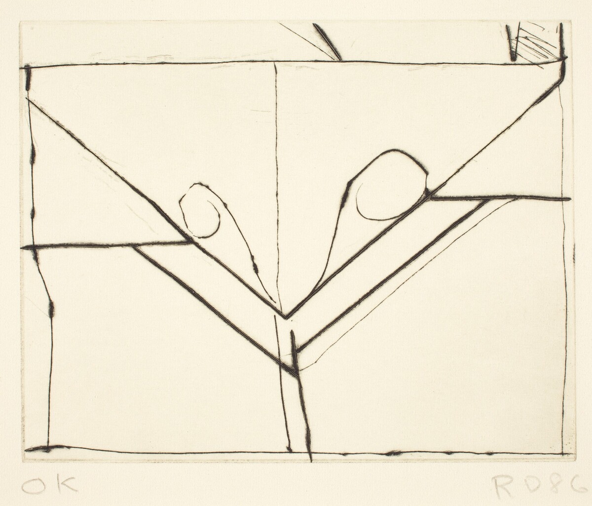 Y by Richard Diebenkorn