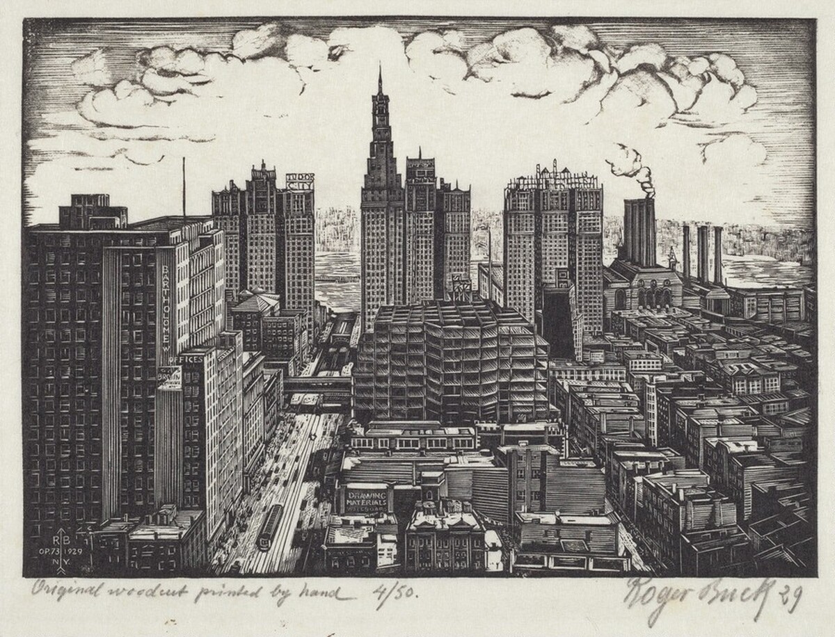 Untitled (New York scene) by Roger Buck