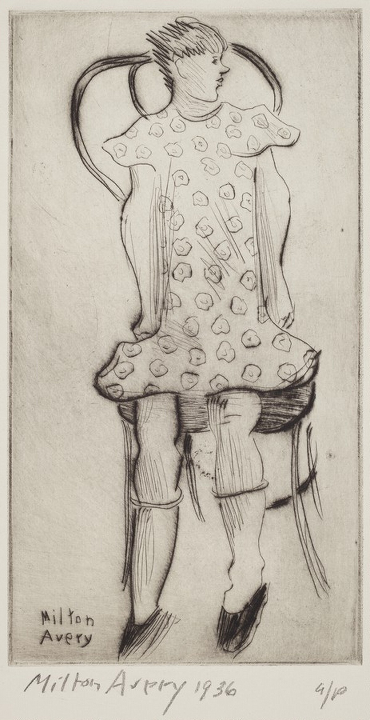 Little Girl by Milton Avery