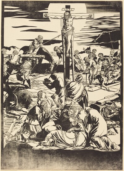 The Crucifixion [center plate]