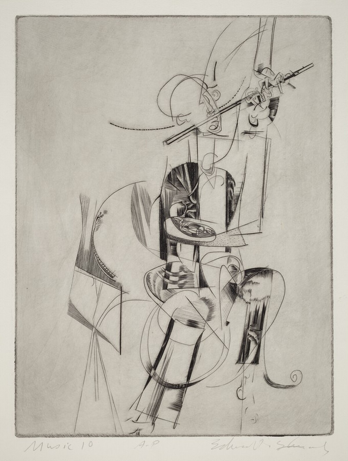 Music 10 by Edward Armen Stasack