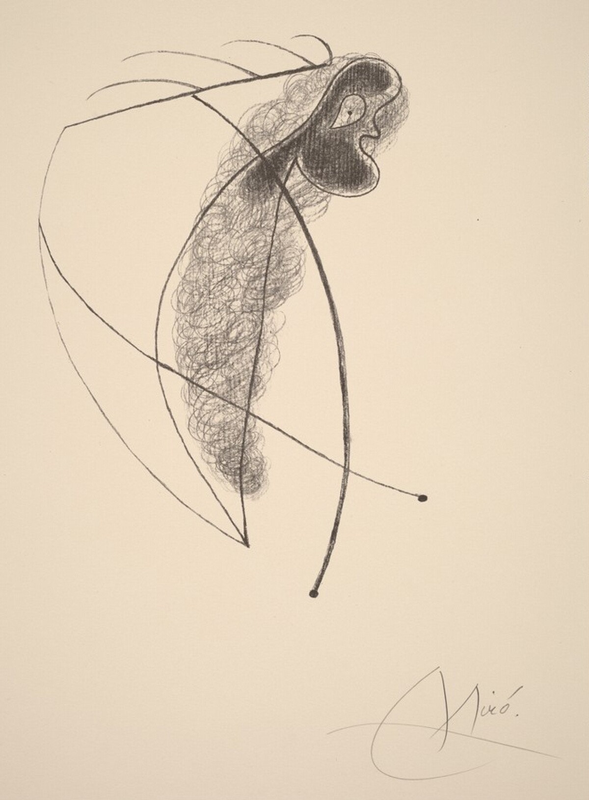 Lithograph III by Joan Miró