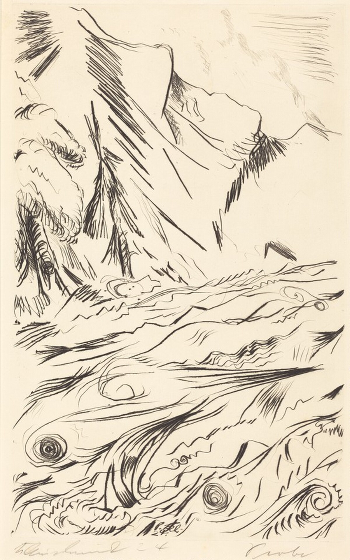 Mountain Rapids by Paul Kleinschmidt