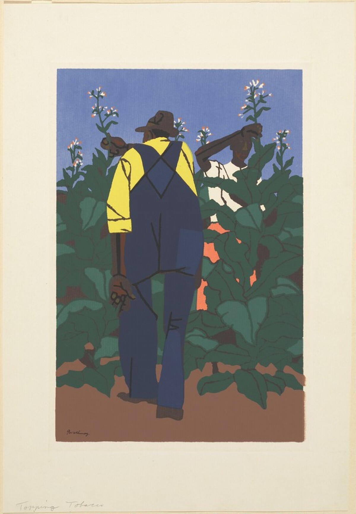 Topping Tobacco by Robert Gwathmey