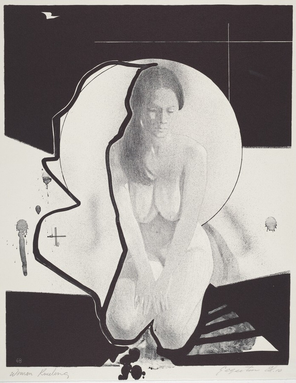 Woman Kneeling by Robert Pierce Eagerton