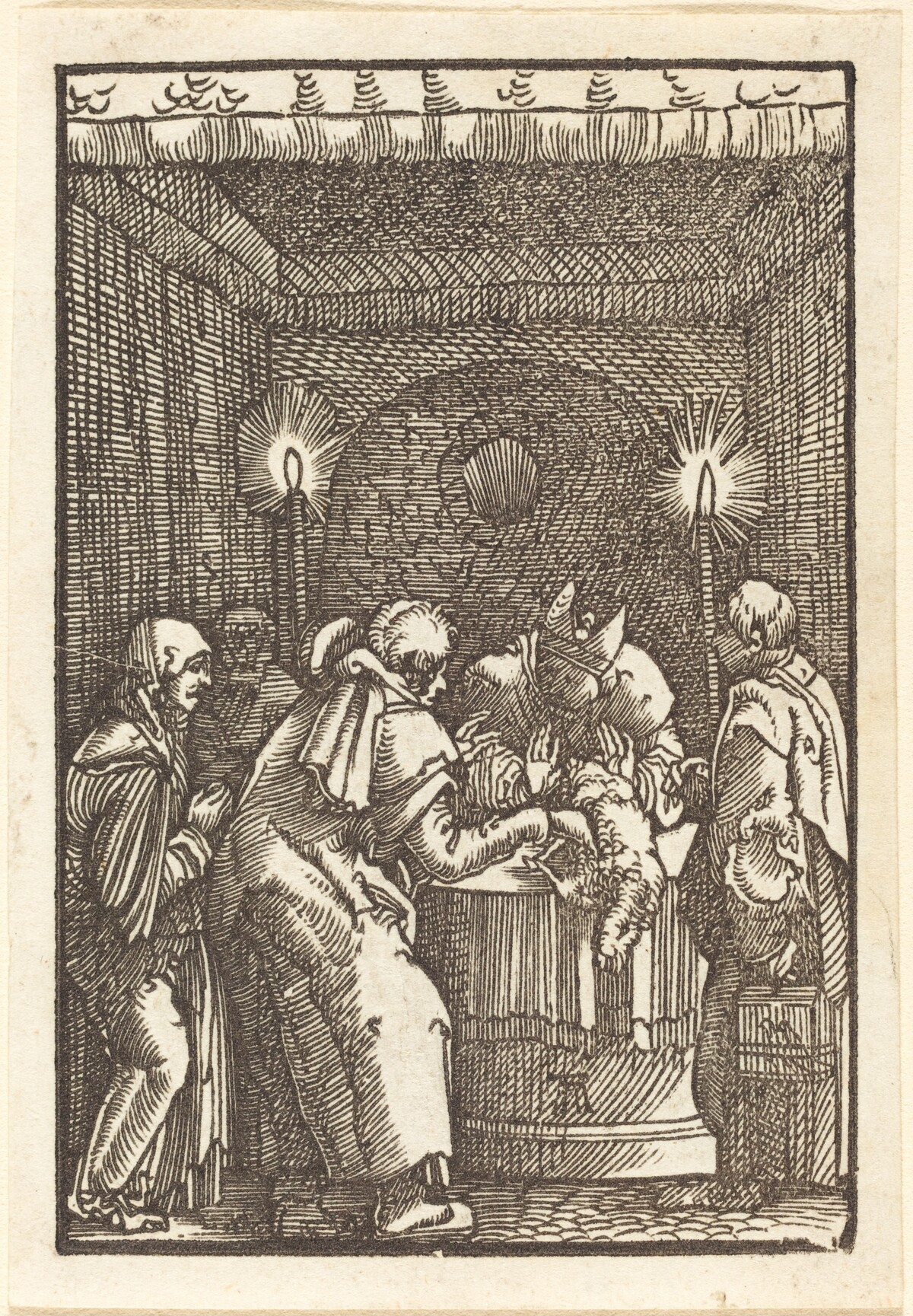 Joachim's Offering Refused by Albrecht Altdorfer