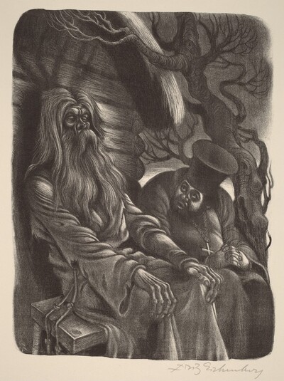 Father Ferapont  (Book IV: Lacerations, facing p.126)