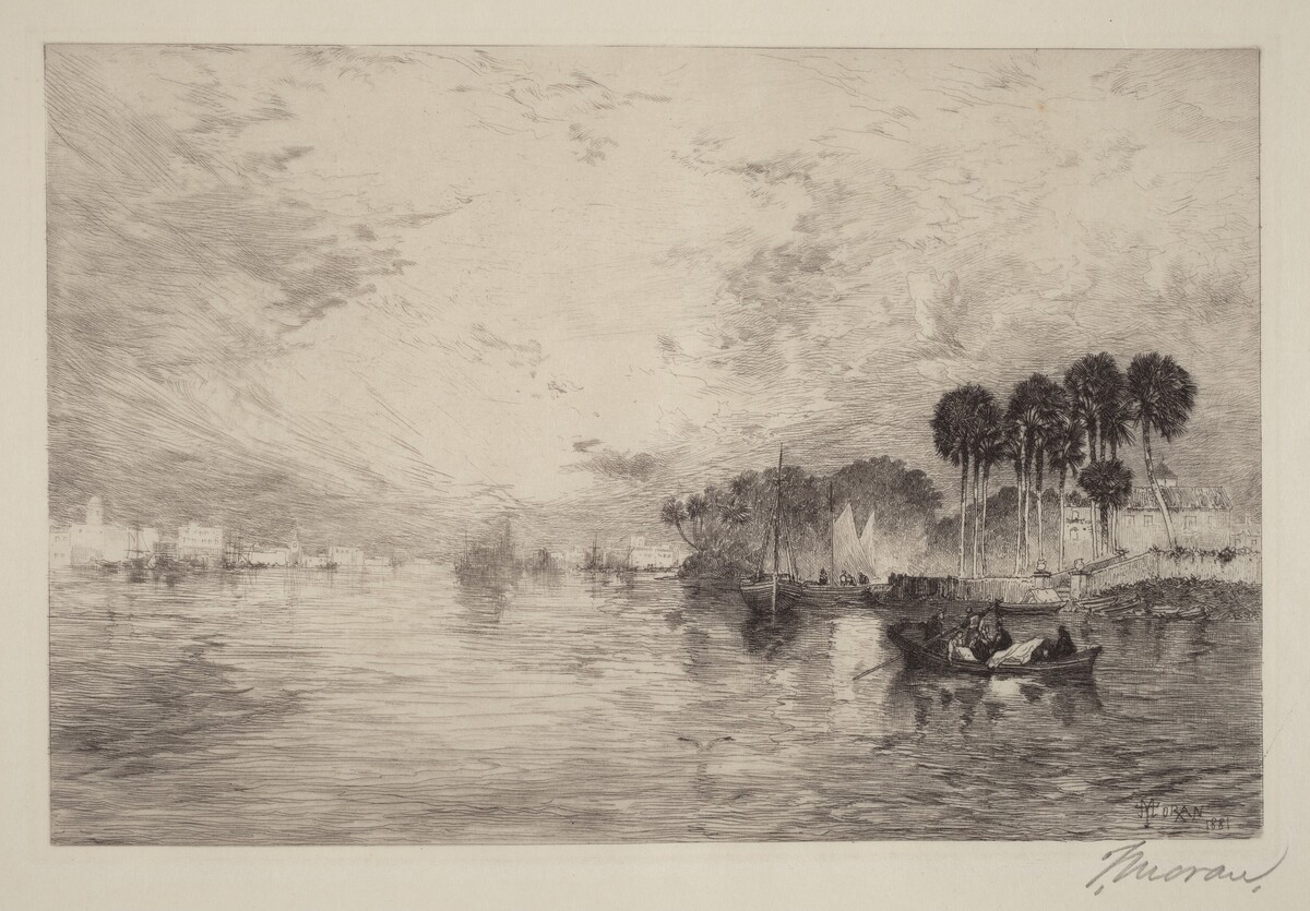 St. John's River, Florida by Thomas Moran