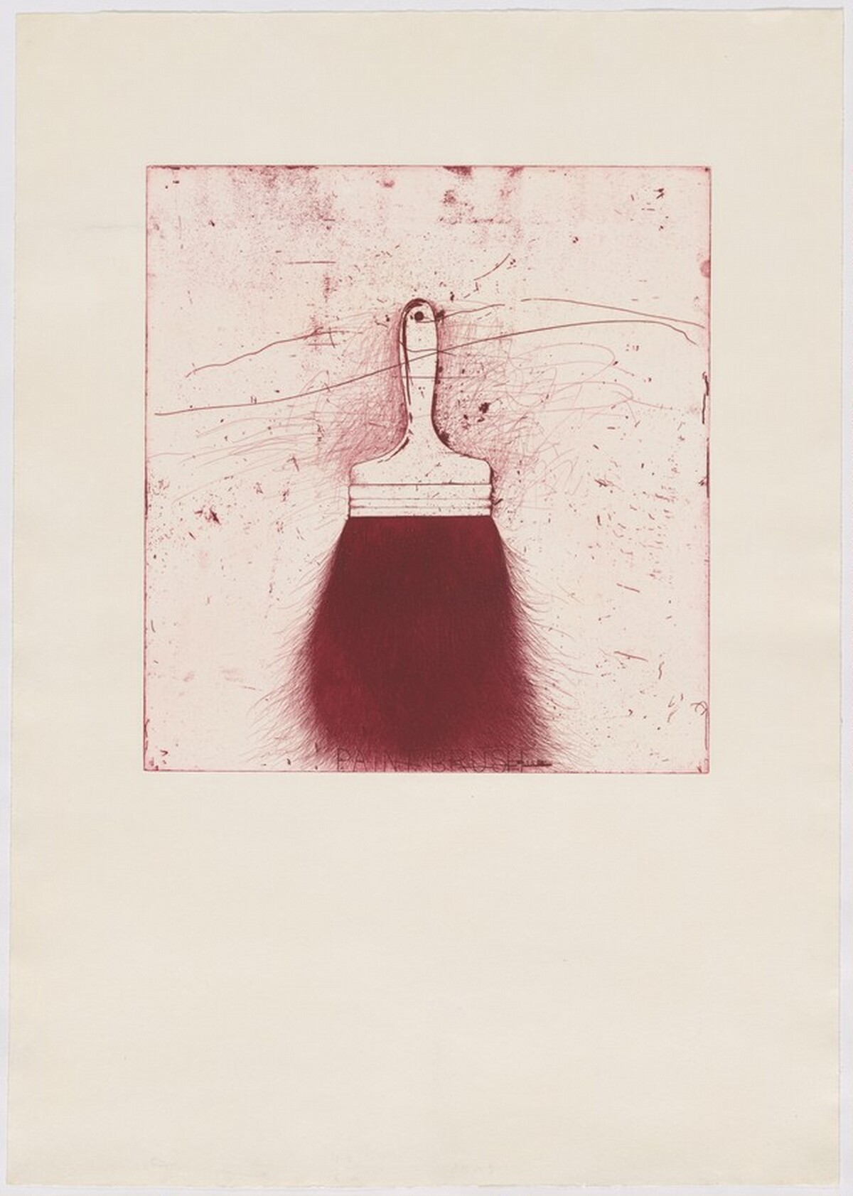Red Beard by Jim Dine