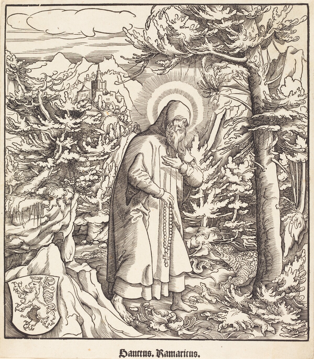 Saint Ramaricus by Leonhard Beck
