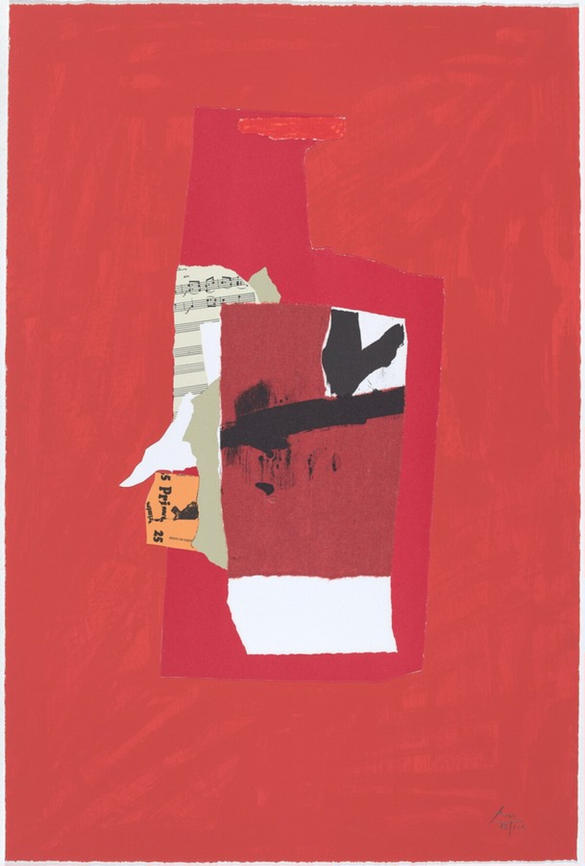 Redness of Red by Robert Motherwell
