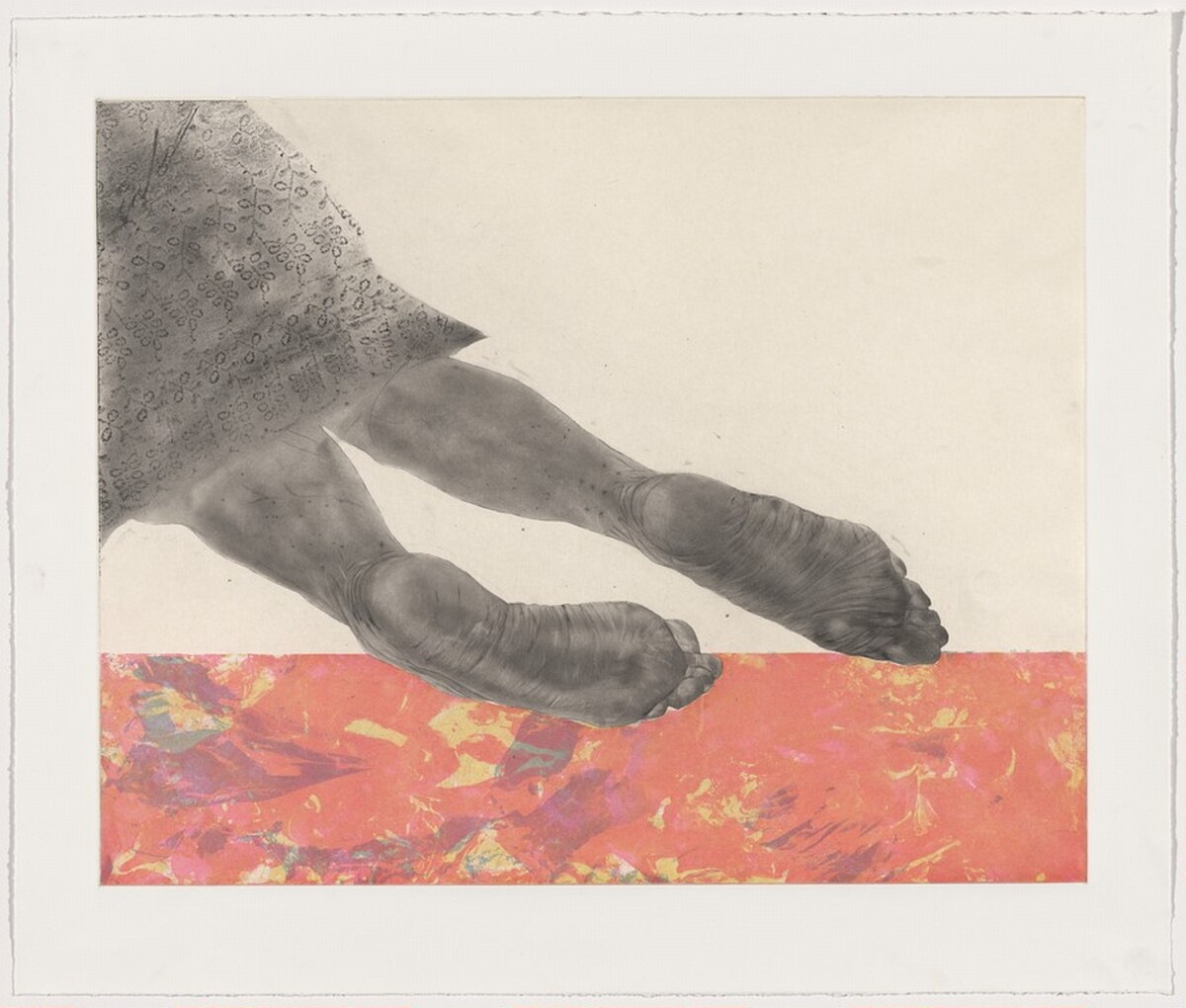 Still [working proof 6] by Kiki Smith