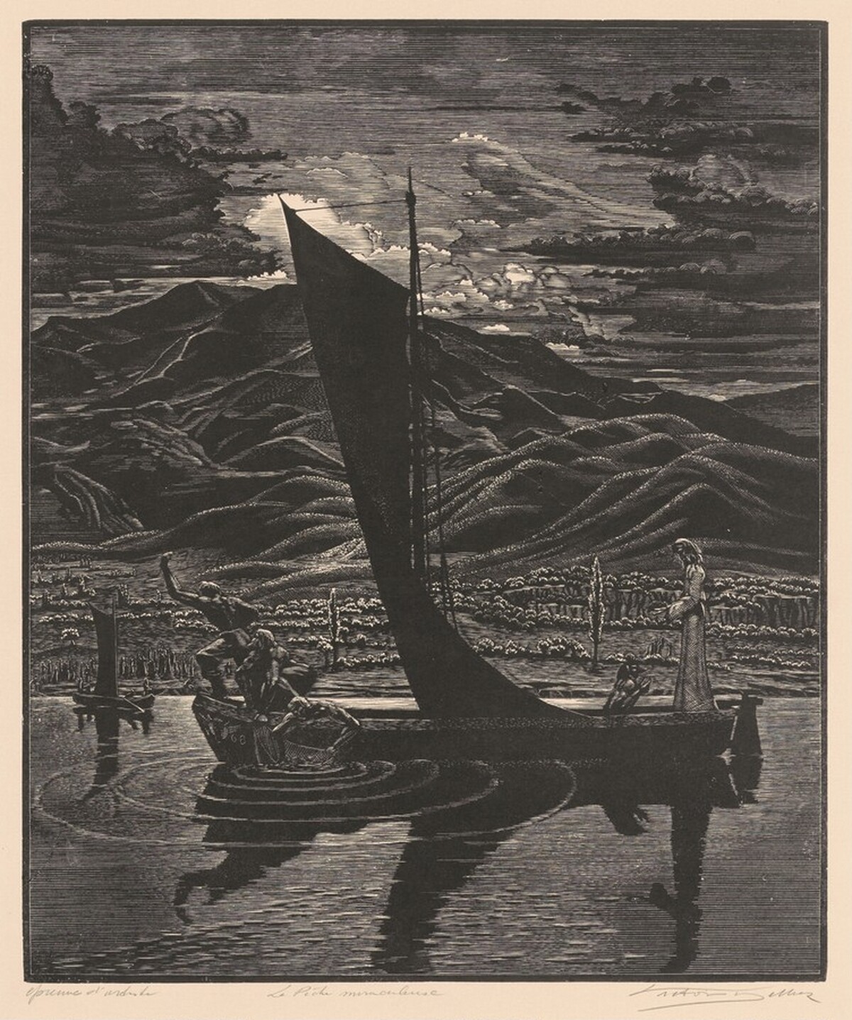 La pêche miraculeuse (The Miraculous Catch of Fish) by Victor Delhez