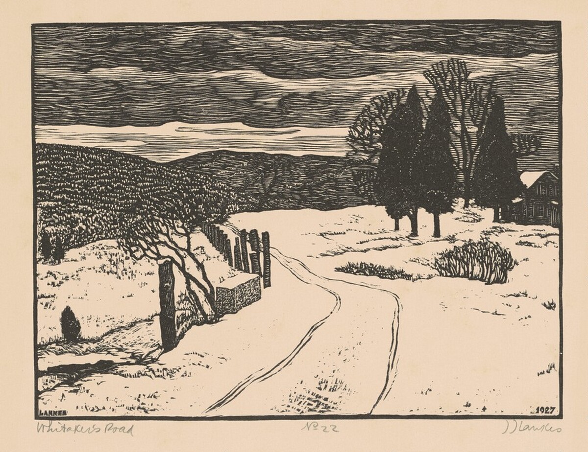 Whitaker's Road—Mount Olive, New Jersey by J. J. Lankes