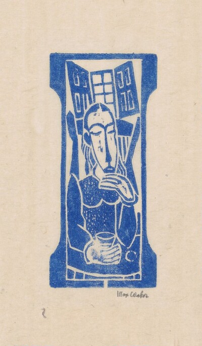 Woman Seated at Table