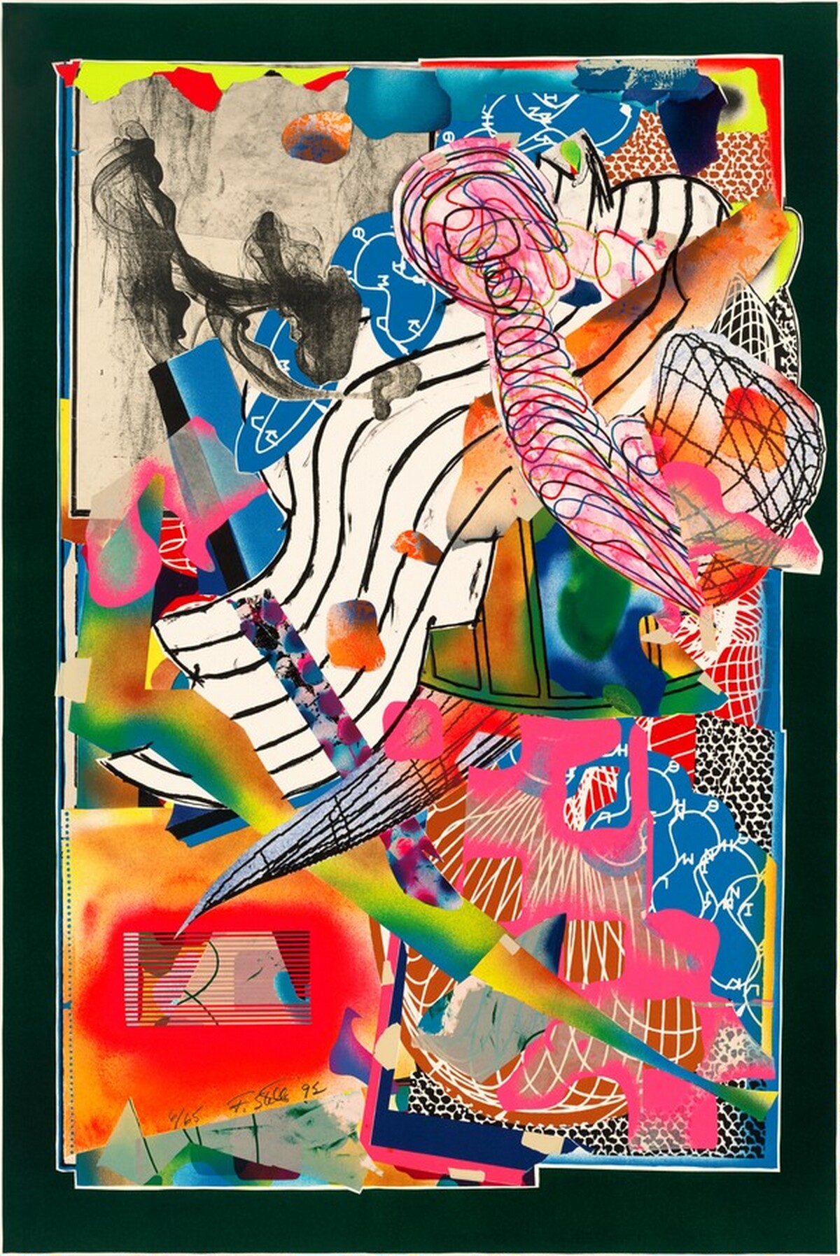 The Candles by Frank Stella
