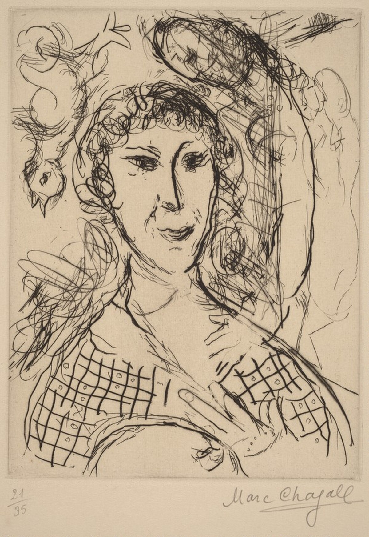 Portrait by Marc Chagall