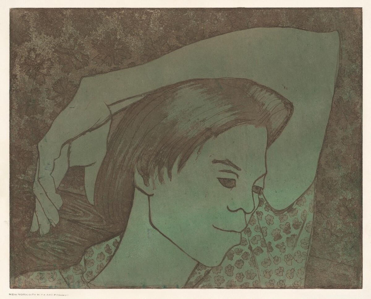 Negro Girl by Blanche Grambs