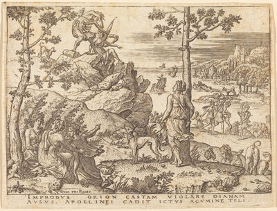 Orion Killed by Apollo