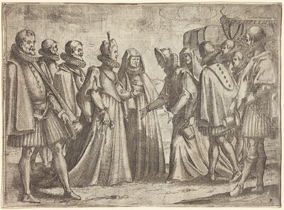 Reception at Mantua [recto]