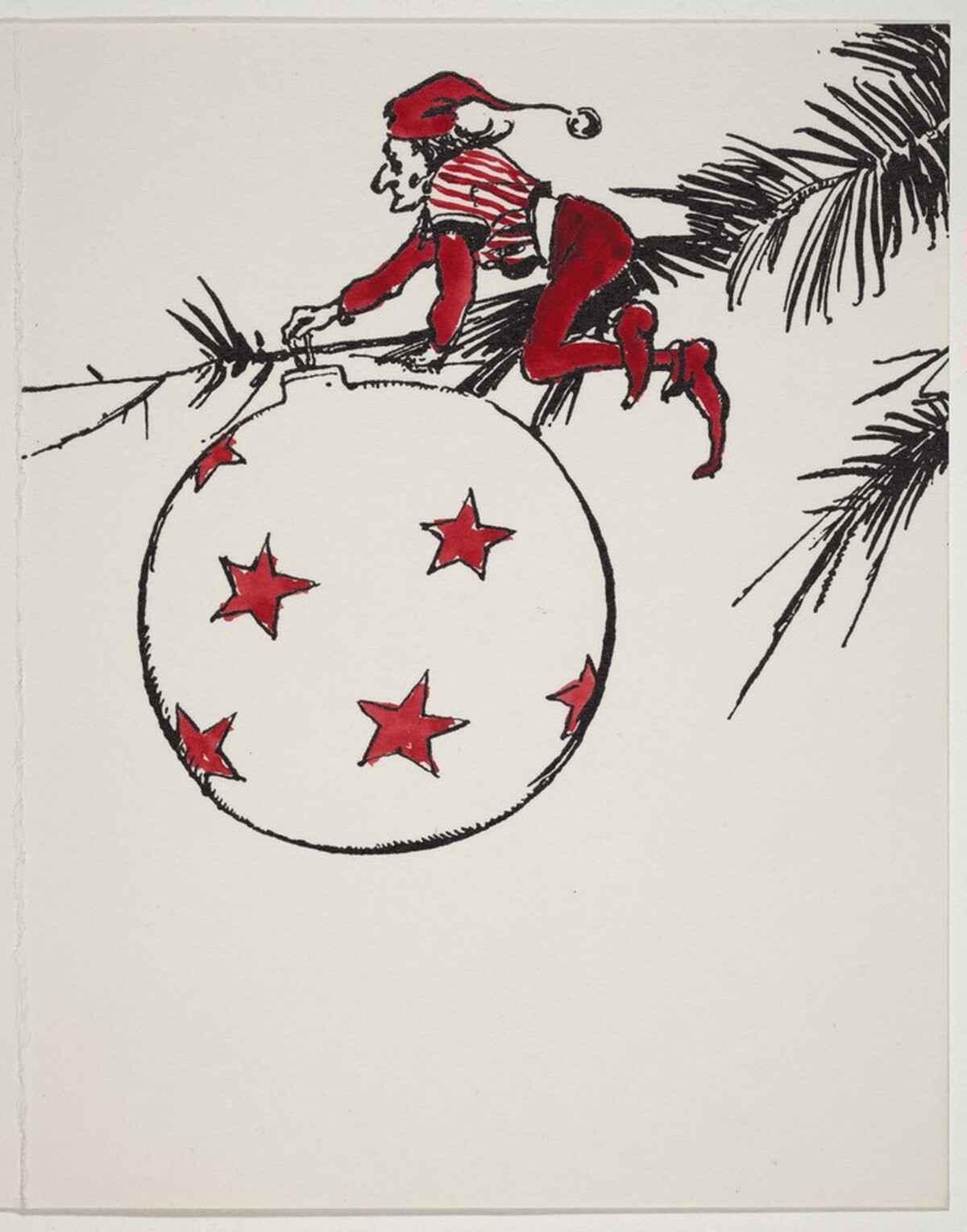 Christmas Card by Andrew Wyeth