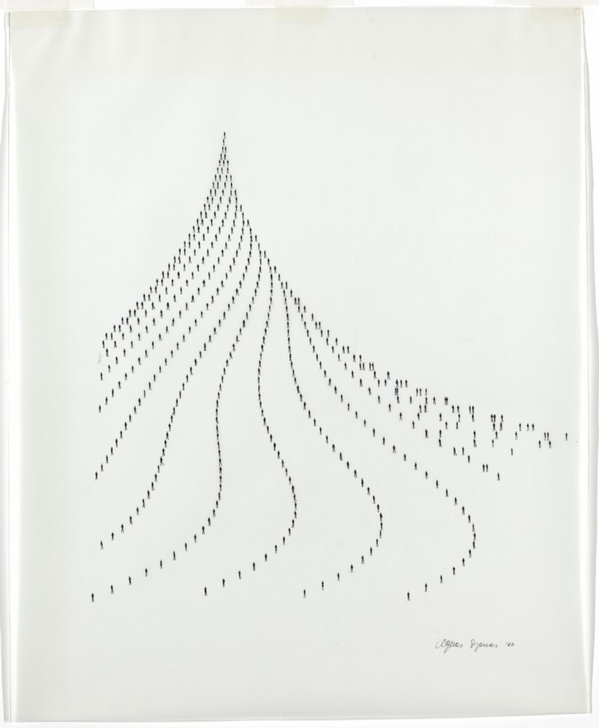 The Magic Mountain by Agnes Denes