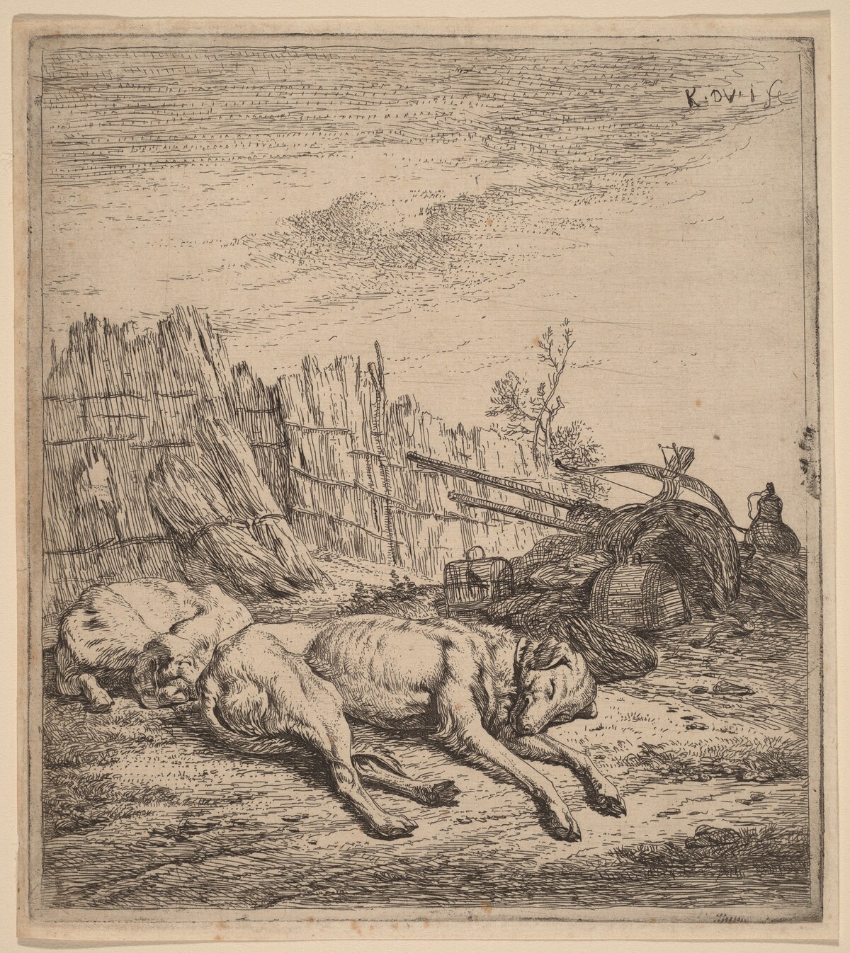 Hunting Dogs by Karel Dujardin