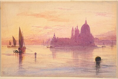 Santa Maria della Salute, Venice, at Sunset