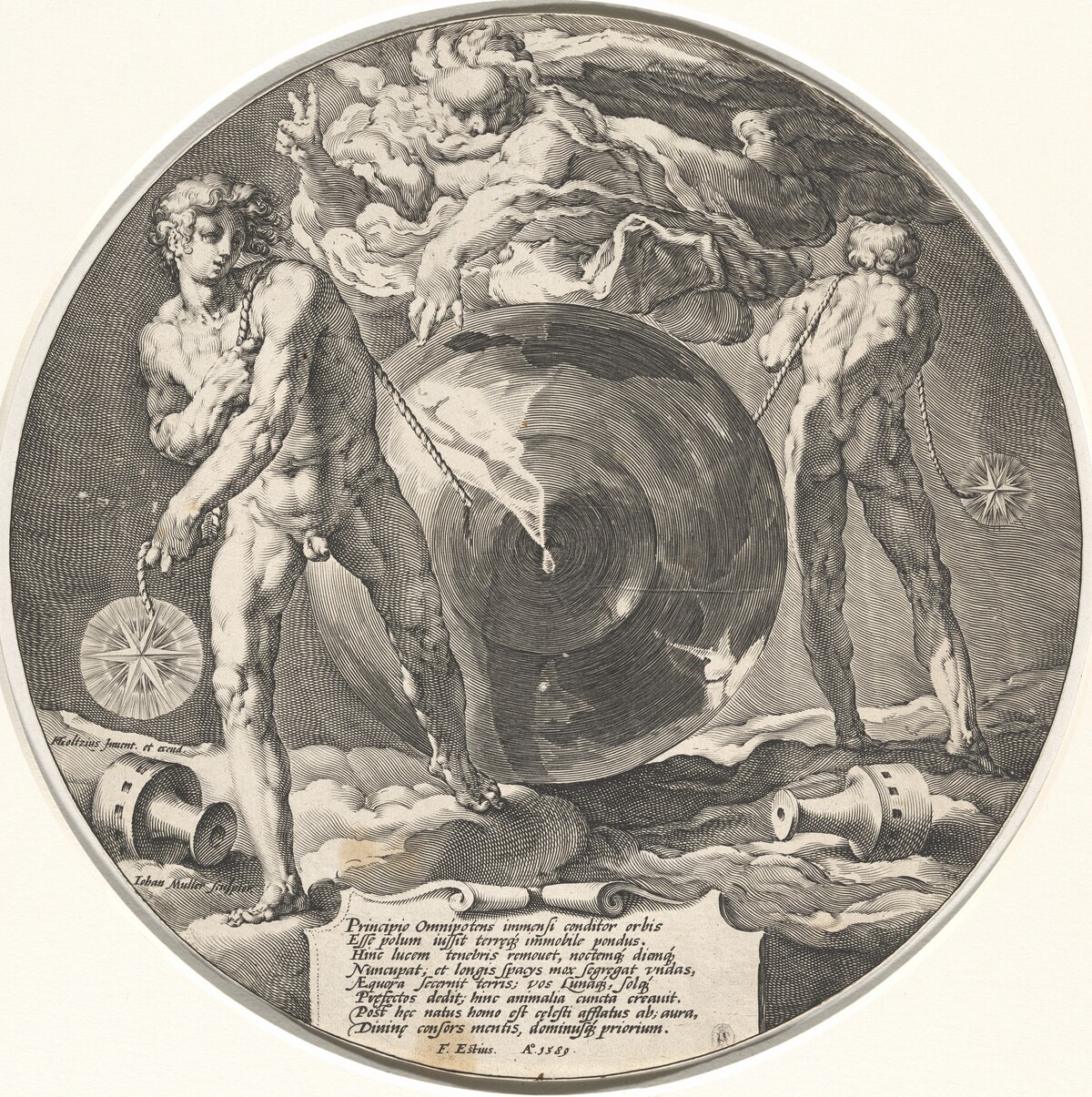 Title Page by Jan Muller, after Hendrick Goltzius