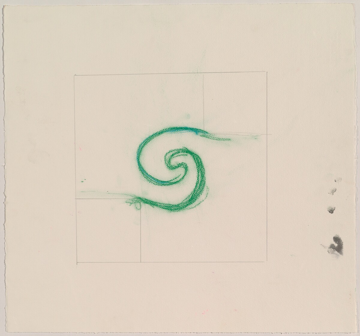 Study for "Undertow" by Mary Heilmann