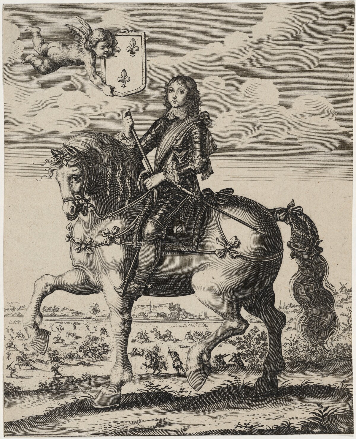 Philip, Duc d'Orléans, Brother of Louis XIV by Unknown Artist