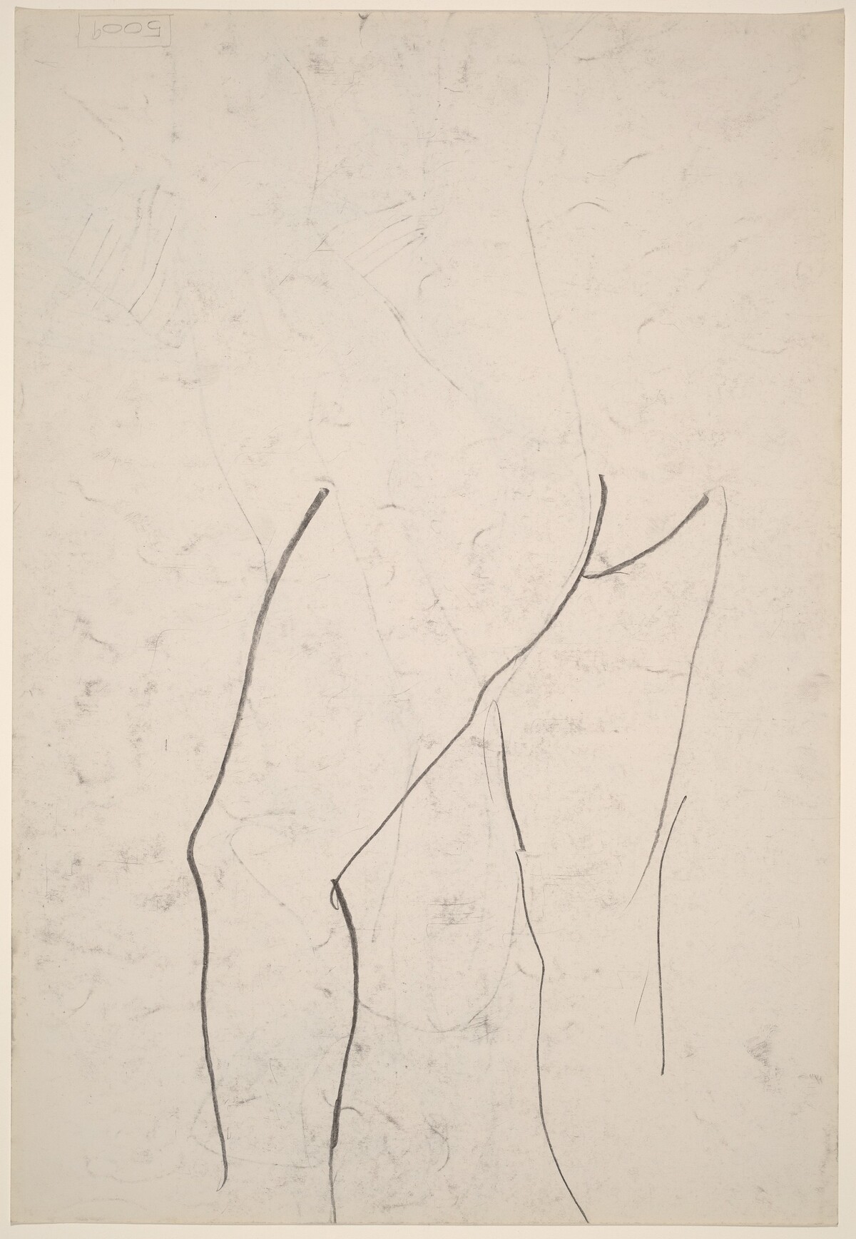 Untitled [study of woman's legs] by Richard Diebenkorn