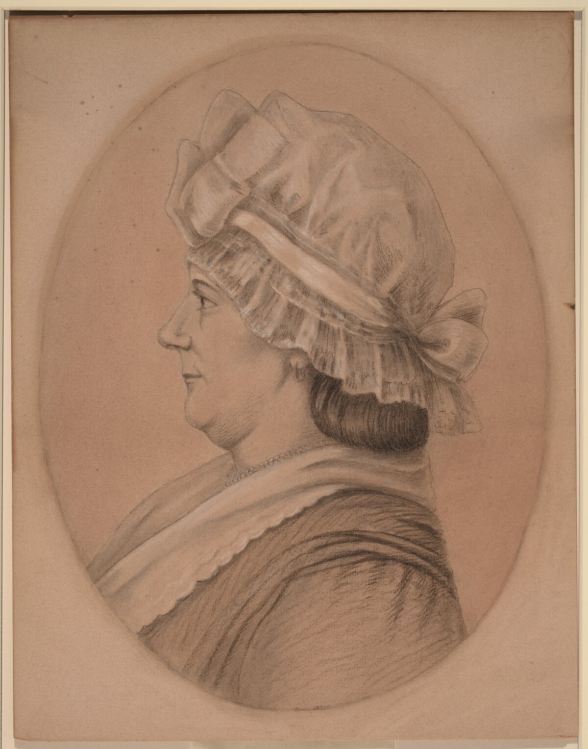 Elizabeth Marius Kemper by American 19th Century, after Charles B. J. Févret de Saint-Mémin
