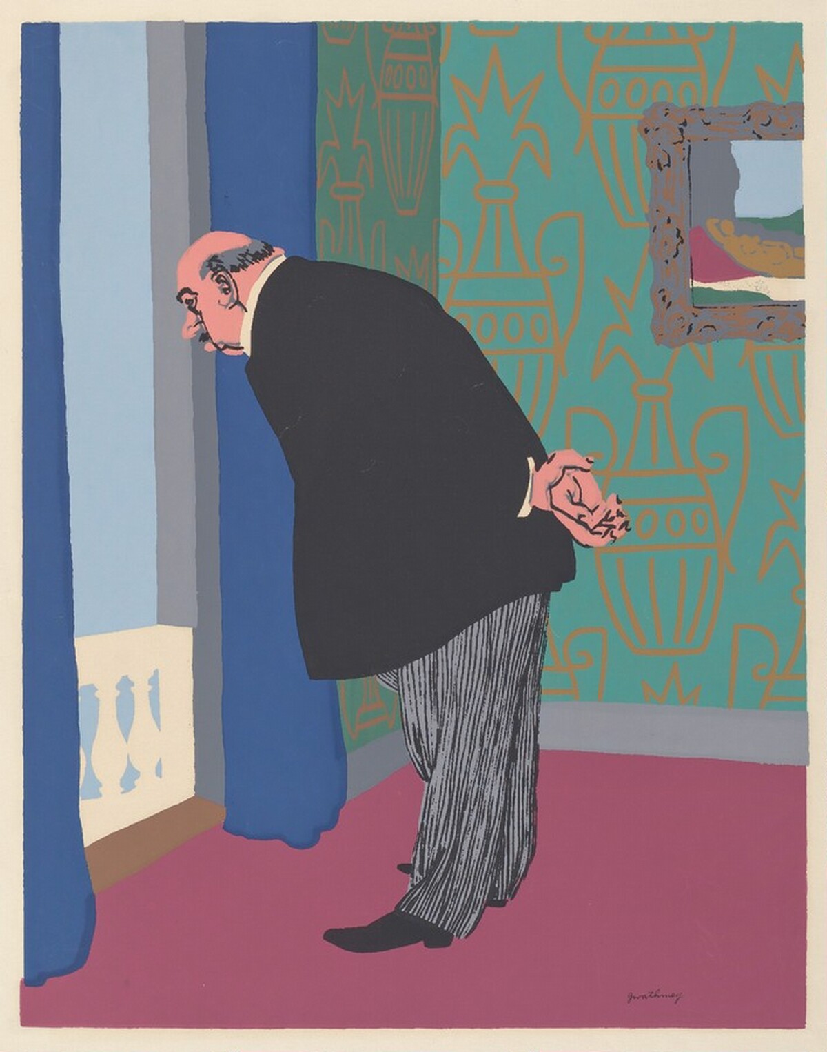 Watching Parade by Robert Gwathmey