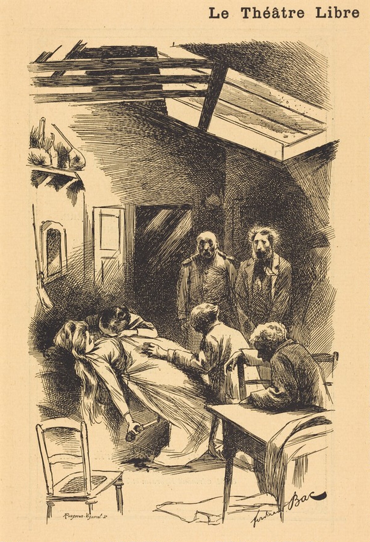 Le Canard sauvage by Rougeron-Vignerot after Ferdinand Bac