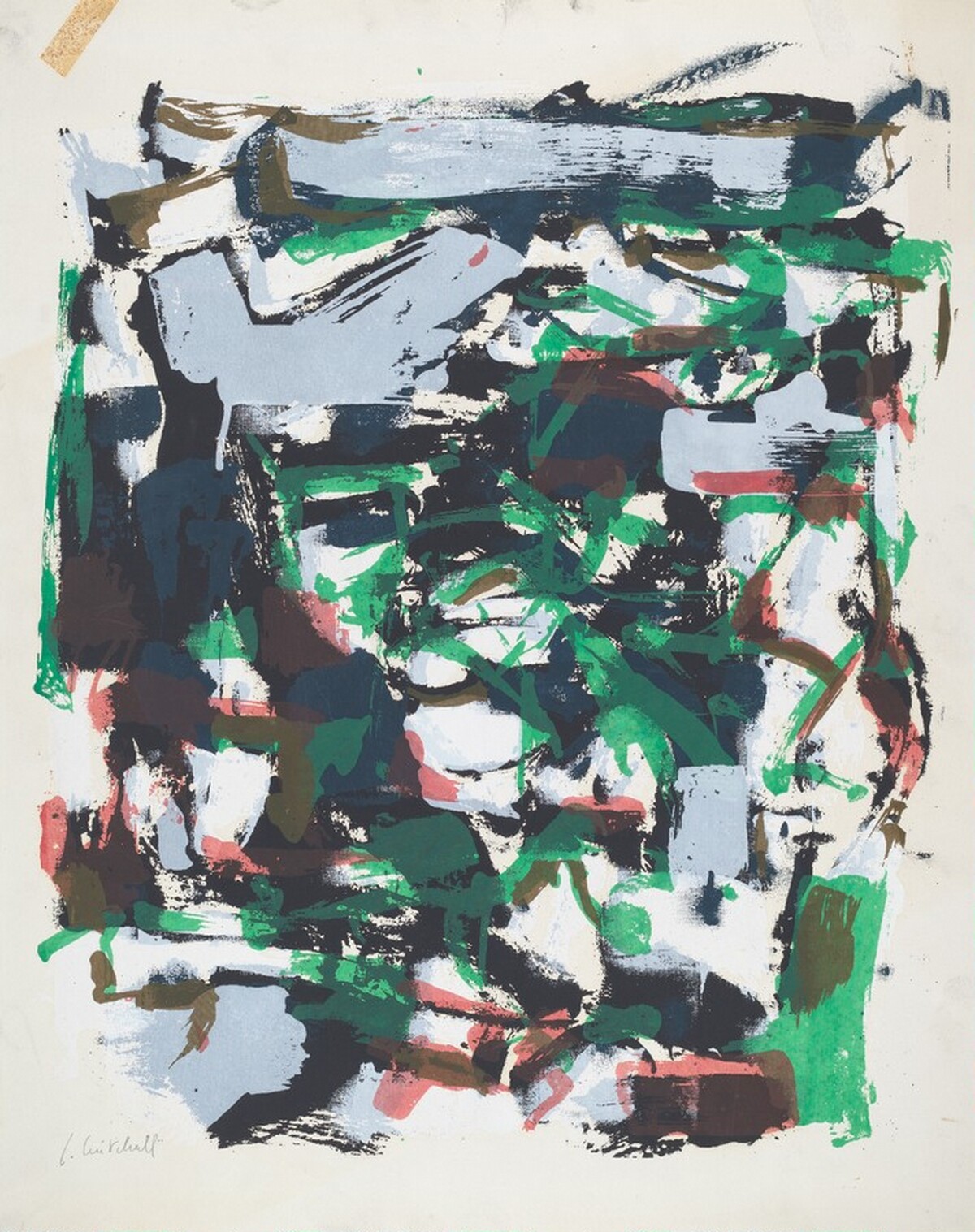 Untitled (Abstraction) by Joan Mitchell