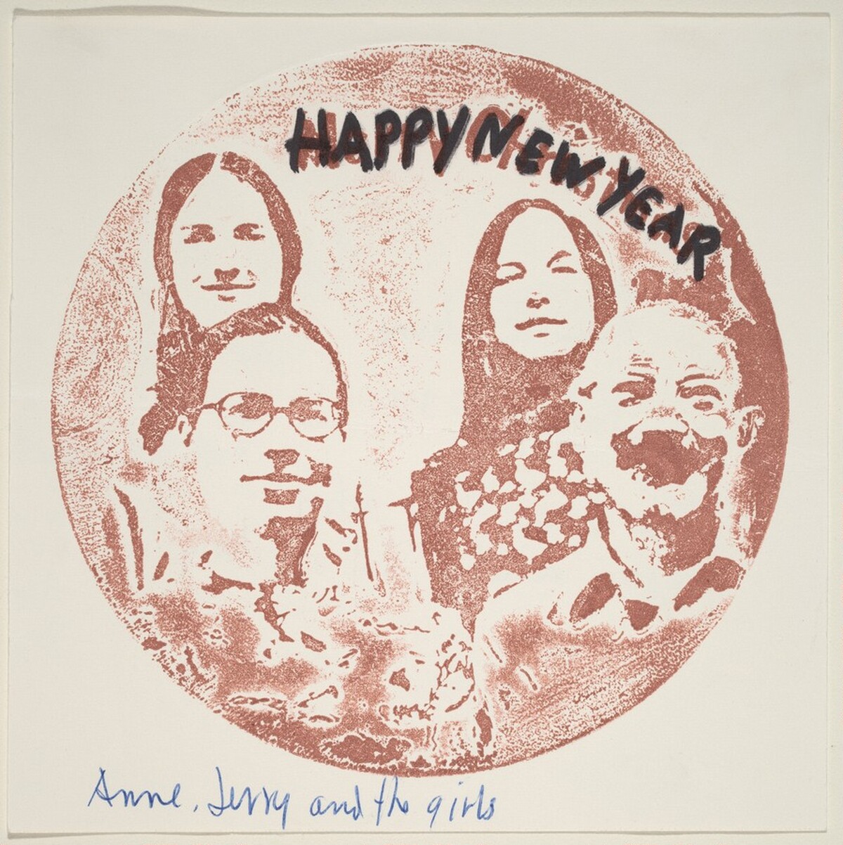 New Year's Card by Jerome Kaplan