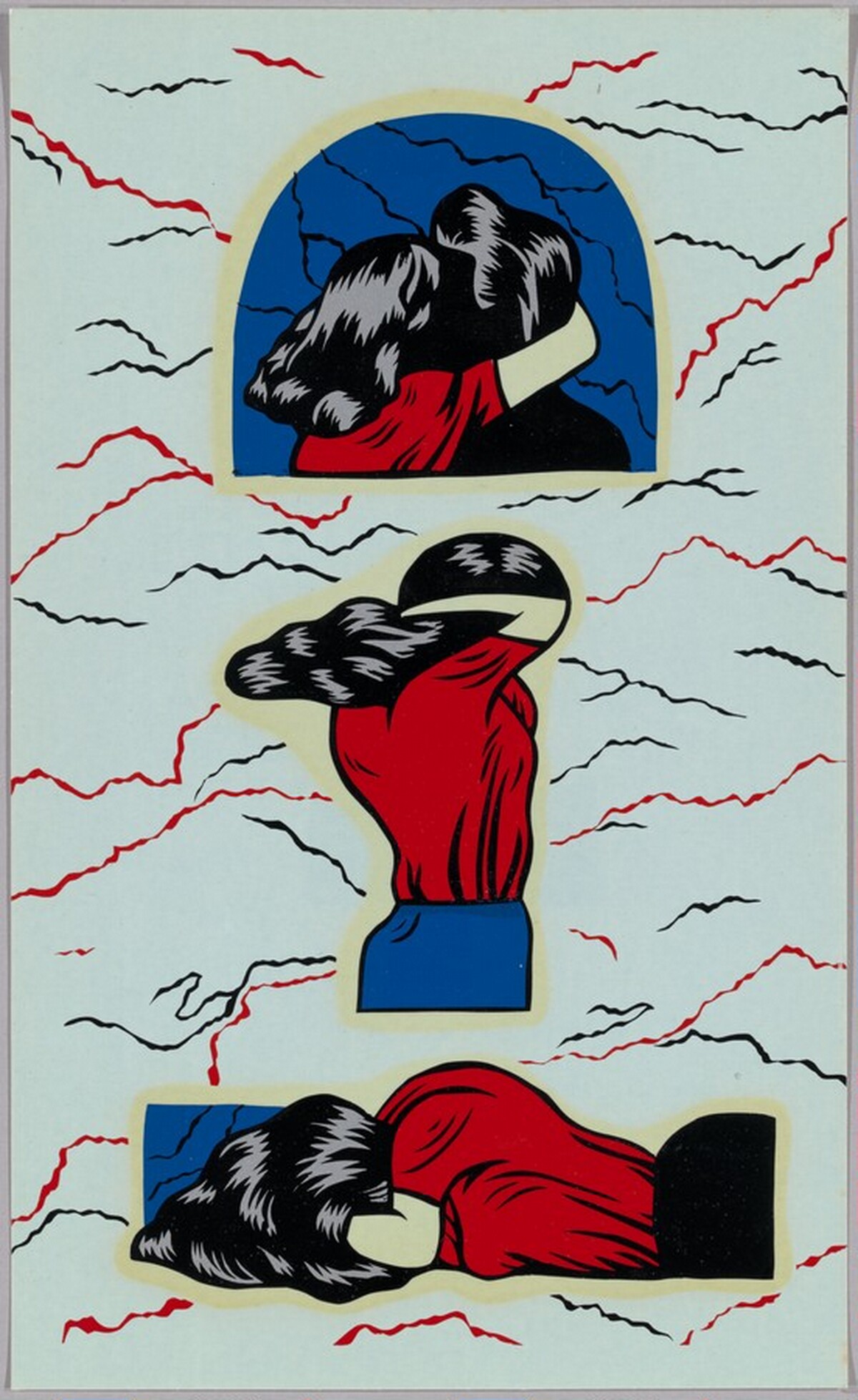 False Image Decal by Christina Ramberg