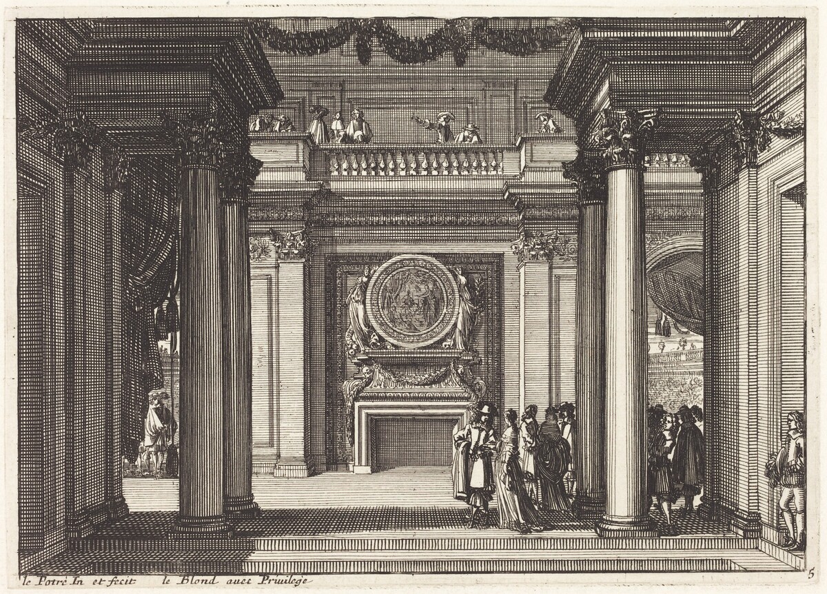 Fireplaces and Other Interior Decorations by Jean Lepautre