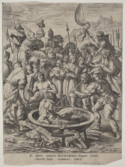 The Seven Maccabean Brothers Killed by Antiochus