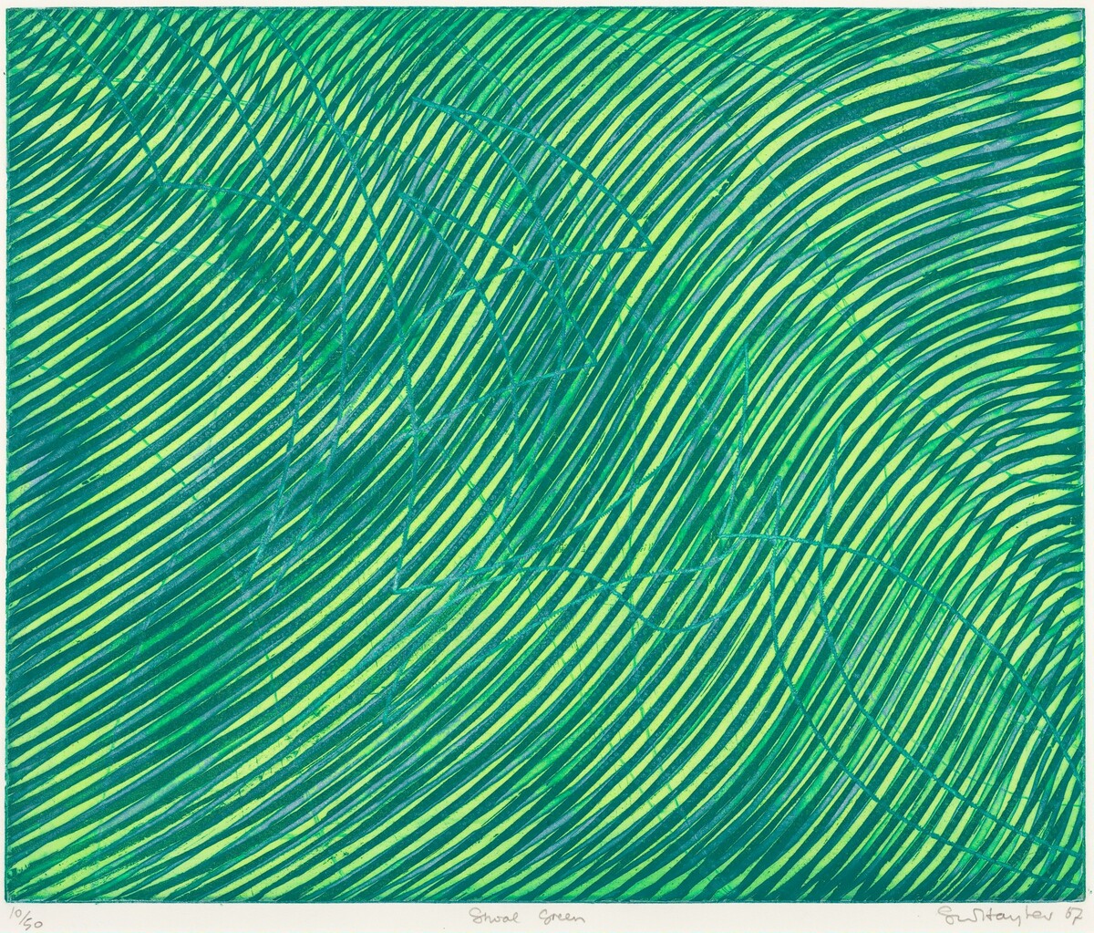 Shoal Green by Stanley William Hayter